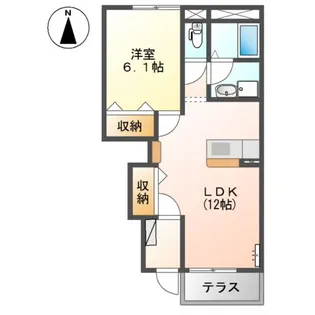 Dream Lights【1階】の間取り