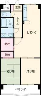 サンテラス福井【3階】の間取り