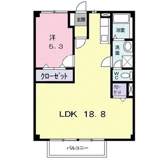 ヴィラマローネ【2階】の間取り