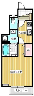 KI・ZU・NA 絆【1階】の間取り