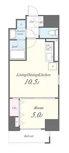 VALENTIA麻布【11階】の間取り