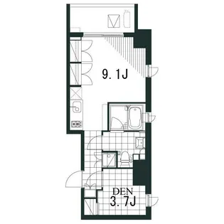 ラティエラ文京音羽【3階】の間取り
