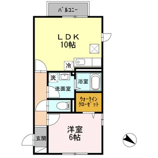 東京都練馬区土支田3【アパート】の間取り