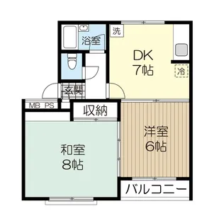 メゾンパーク【3階】の間取り