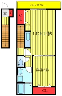 東京都北区浮間2【アパート】の間取り