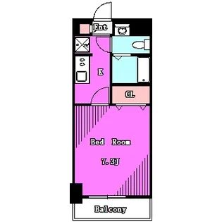 ヴェルステージ西川口III【3階】の間取り