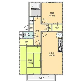 メゾンフォルテ【2階】の間取り