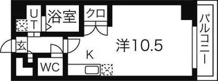 コーポこがね【3階】の間取り