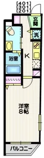 東京都杉並区天沼2【マンション】の間取り