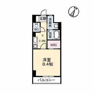 メゾン呉駅前【8階】の間取り