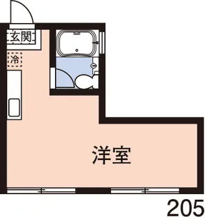 絆【2階】の間取り