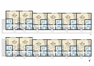 エーデル鶴見【2階】の間取り