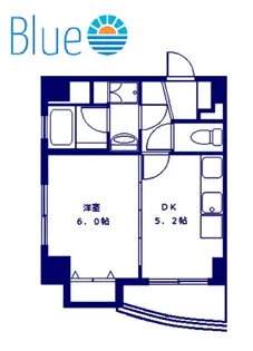 ヴィラボルゲーゼ【6階】の間取り