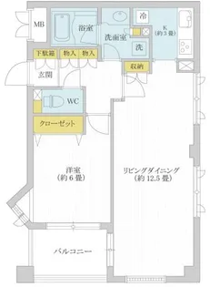AZ小石川【3階】の間取り