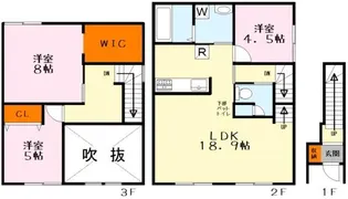 サンビオーズ【2階】の間取り