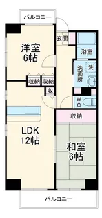リージェントバード祥【7階】の間取り