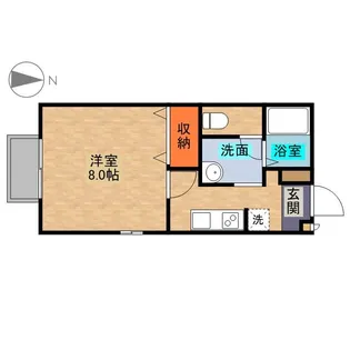 セジュール小野 IV【2階】の間取り