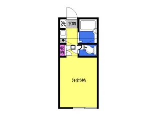 ルミエールミタ【1階】の間取り
