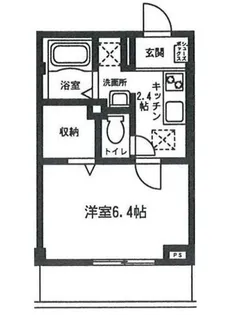 モアナ湘南【2階】の間取り