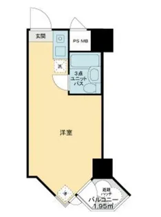 東京ベイビュウ【5階】の間取り