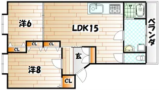 アームビル【3階】の間取り