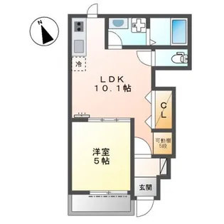 【Grace Maison】【1階】の間取り