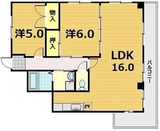 コンフォール【1階】の間取り