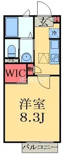 カサグランデ高洲【2階】の間取り
