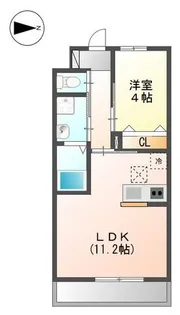 レトワールSIII【2階】の間取り