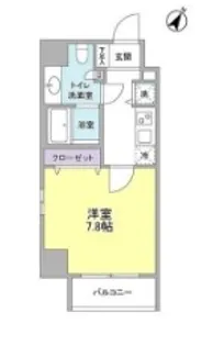 アリエルズ赤坂【3階】の間取り