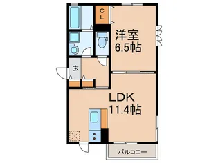 クレアメゾン明石上ノ丸【2階】の間取り