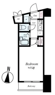 グランド・ガーラ渋谷【7階】の間取り