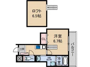 フェスティーボ茨木【2階】の間取り