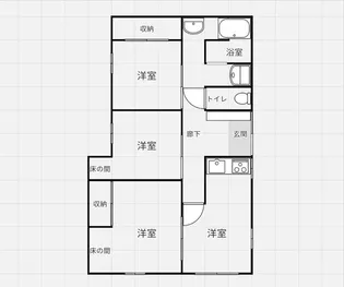 北海道釧路郡釧路町字別保【一戸建】の間取り