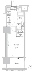 ザ・パークハビオ目白タワー【2階】の間取り