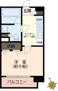 エコロジー白山レジデンス【7階】の間取り