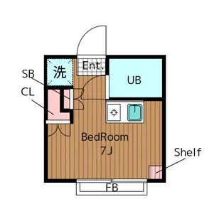 CASA Sakurashinmachi【3階】の間取り