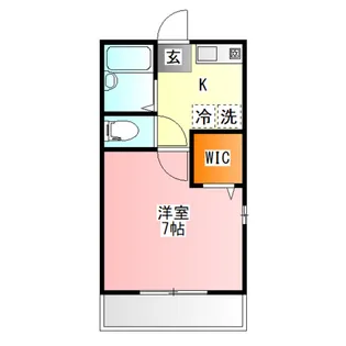 Rose Palette【2階】の間取り