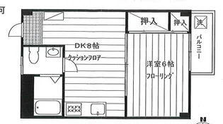 ハイツ今栄【3階】の間取り