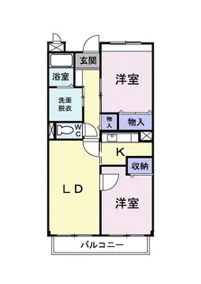 埼玉県川口市戸塚東3【マンション】の間取り
