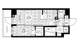 ステージファースト経堂アジールコート【3階】の間取り