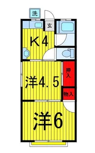 TKハウスII【2階】の間取り