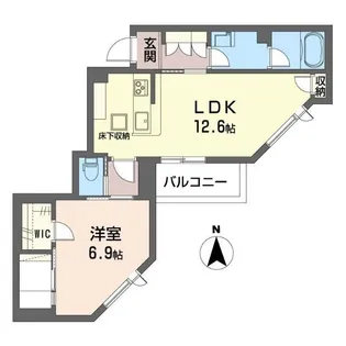 グランデール ZEN【1階】の間取り