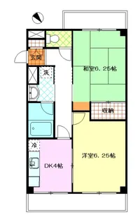 パル平和台【2階】の間取り