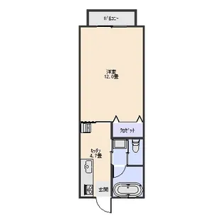 シーサイド大塔 A棟【2階】の間取り