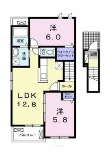リバティ プレイス1号館【2階】の間取り