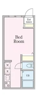 ウエストインパート3【1階】の間取り