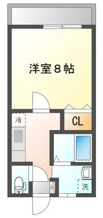 フェヴァリーF【2階】の間取り