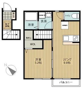 room8【2階】の間取り