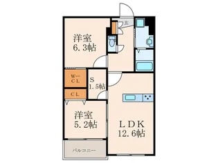 GrandChariot OHIRAKI【1階】の間取り